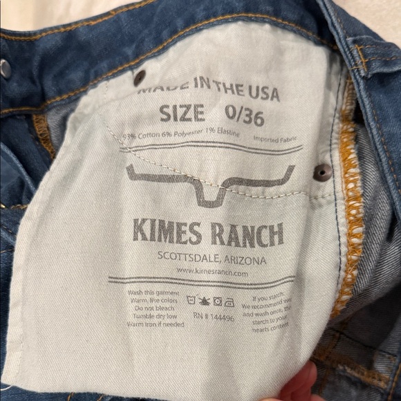 Kimes Ranch Betty Seventeen Blue Women Jeans - Picture 7 of 7